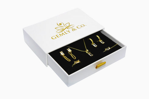 Ameya अमेय | Bergkristall | Ring | 18K Vermeil Vergoldung